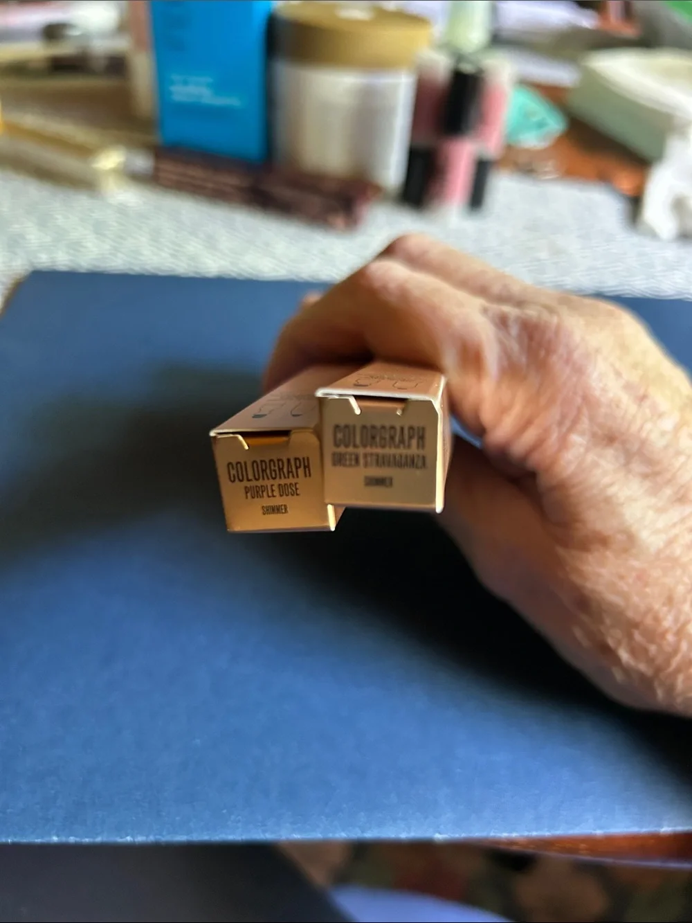 Valentino Gold Double-Ended Color Gel Eyeliner Duo